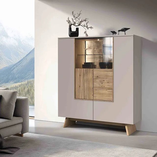 Highboard LAH12FV taupe